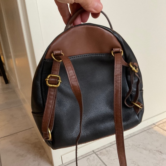 Fossil Mini Genuine Leather Backpack - Picture 2 of 14